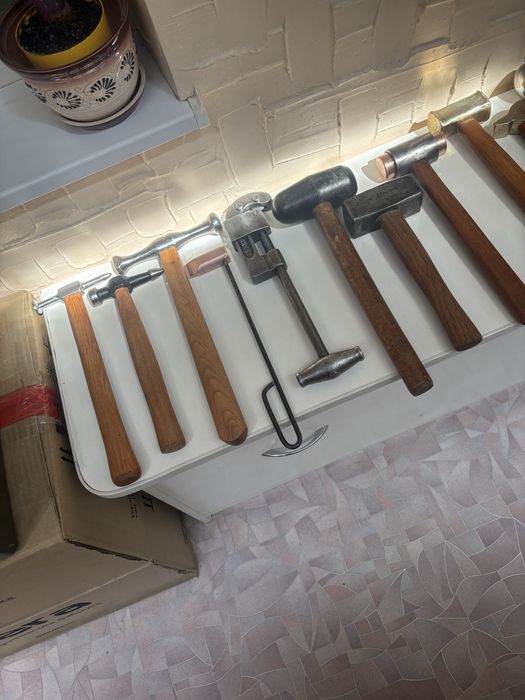 Молотки ювелирные для чеканки рихтовочные Япония Германия ссср