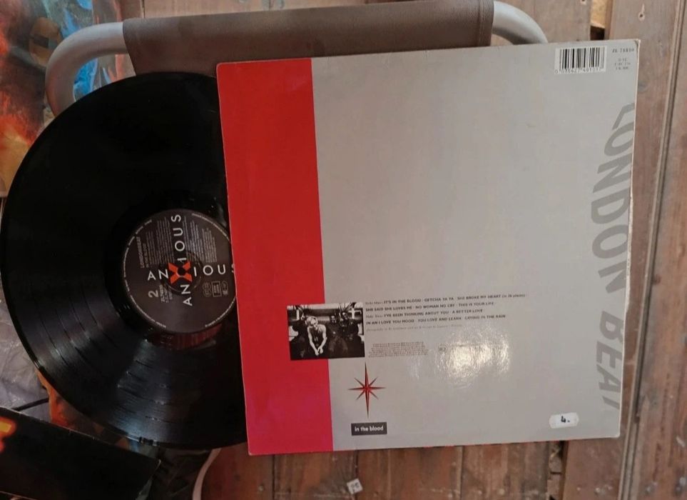Disco Vinil Londonbeat - In the blood