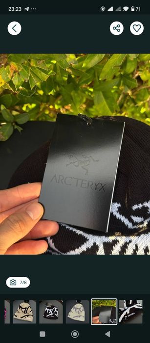 Arc’teryx шапка тепла