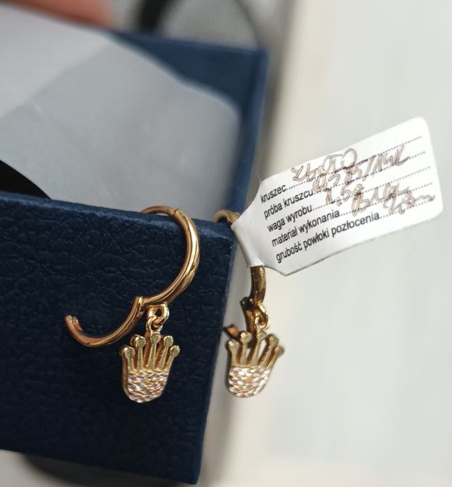 Kolczyki dla dziewczynki