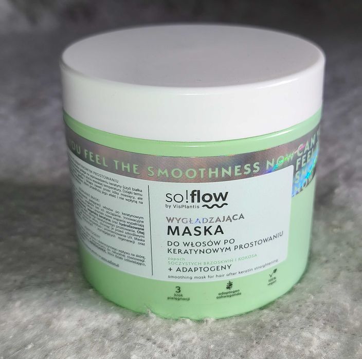 Maska do włosów po keratynowym prostowaniu So!Flow