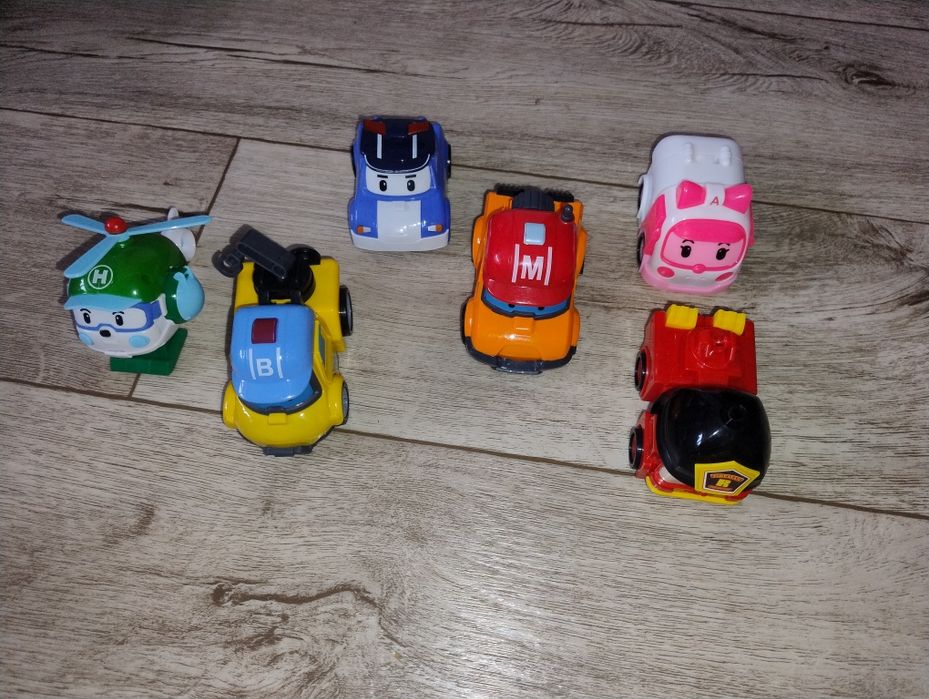 Набори Робокар полі 6 героїв