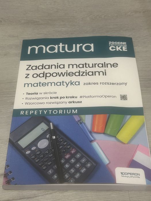 Repetytorium zadania maturalne z odpowiedziami matematyka zakres rozszerzony operon