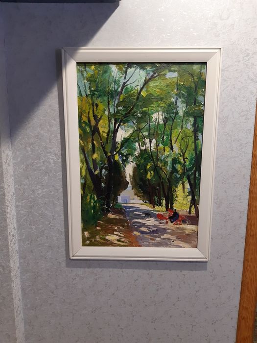 Картина,маслом. 83/48.Абстракция.