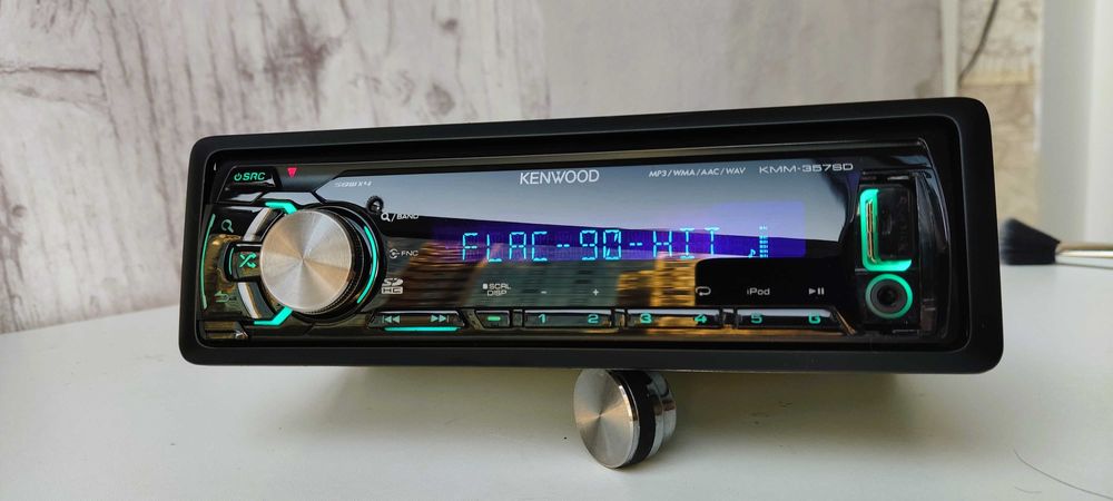 Kenwood KMM-357SD с Bluetooth RGB MOSFET 4x50 магнитола - оригинал!