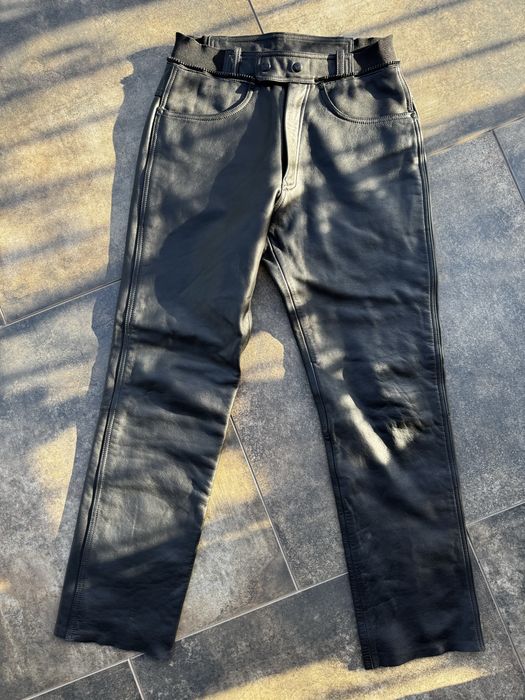 Spodnie skórzane Vanucci