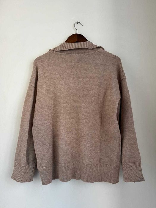 Camisola bege M |Gola em V | Lefties