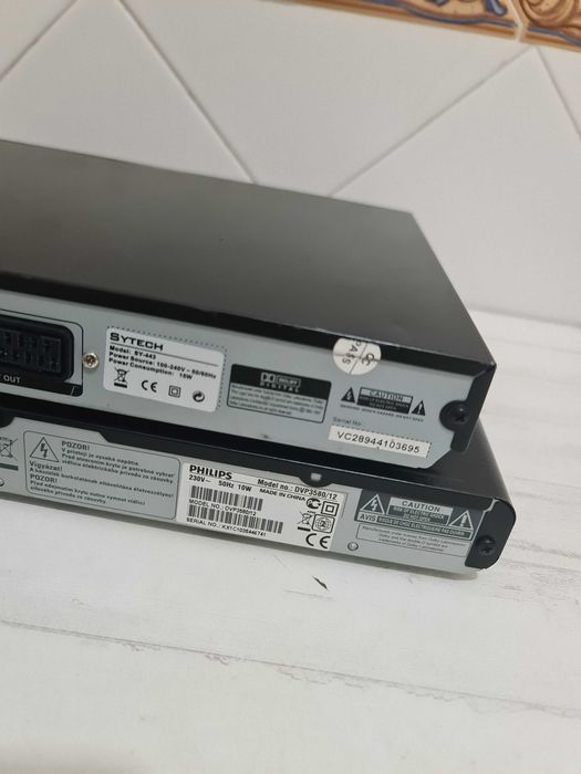 PEÇAS ou Reparação - Leitores DVD Philips e Sytech Avariados