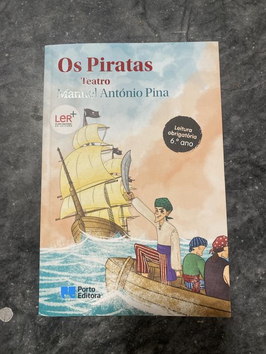 Livro “  Os Piratas “ teatro