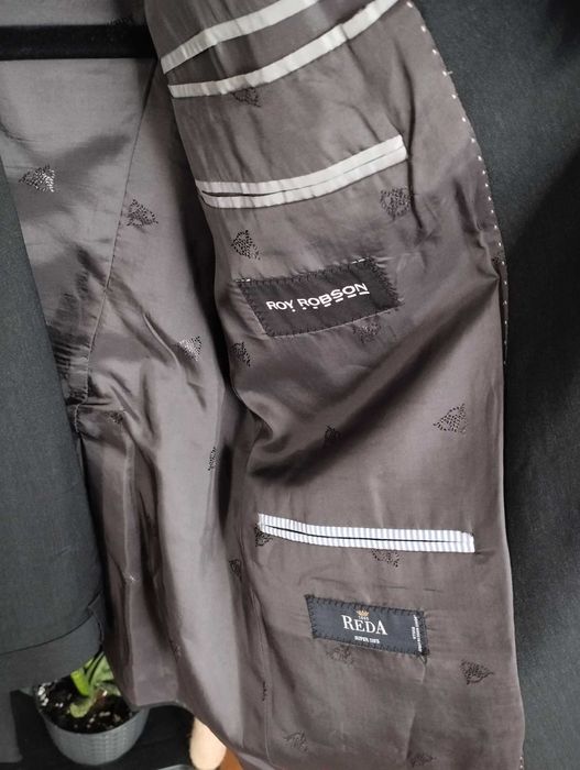 grafitowy garnitur Roy Robson r.52