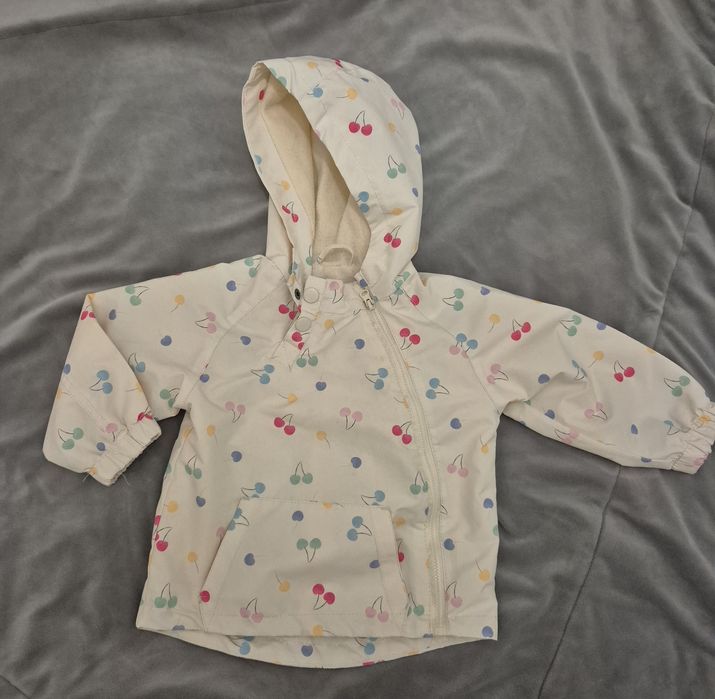 Kurtka przeciwdeszczowa dziewczynka  80