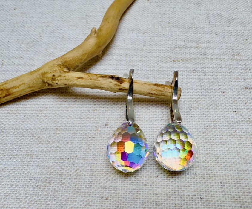 Kolczyki z krysztalmi Swarovskiego