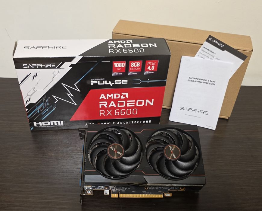 Sapphire Radeon RX 6600 GAMING Pulse 8GB GDDR6