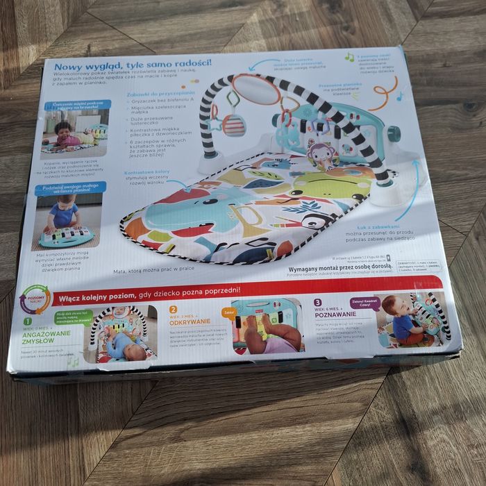 Mata edukacyjna z pianinkiem