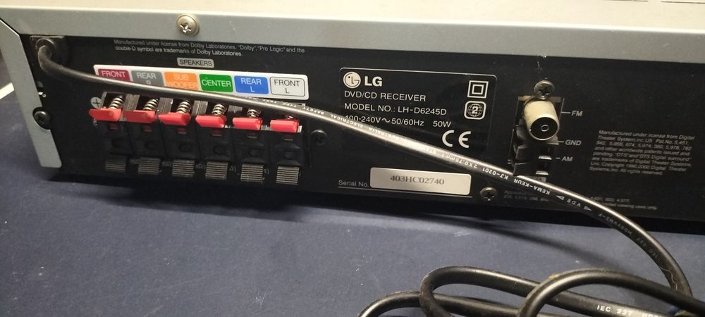 Sistema de som LG DVD 25W