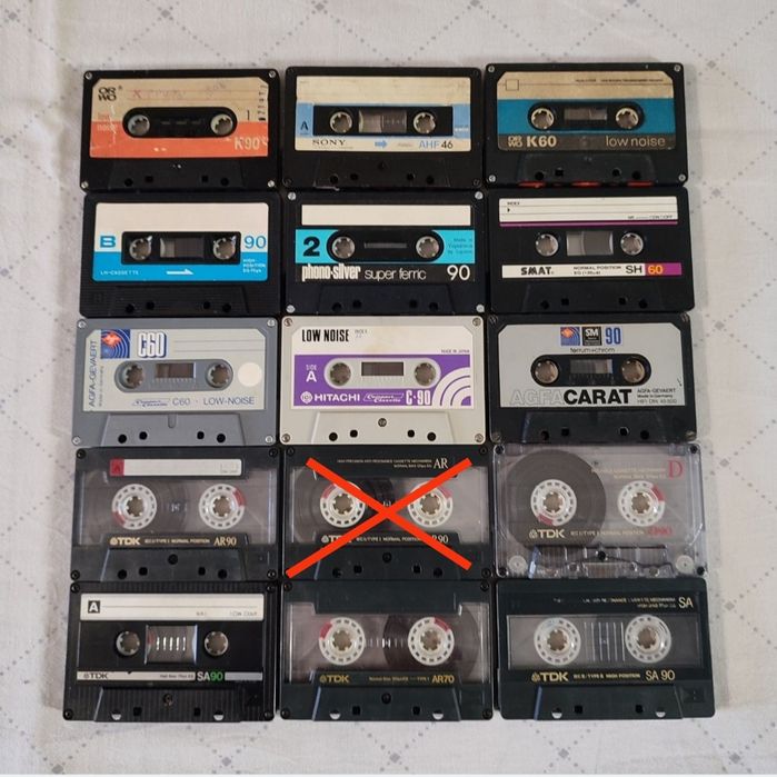 аудиокассеты без вкладышей