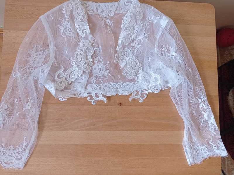 Suknia ślubna rozmiar 34/36 plus nowe bolerko