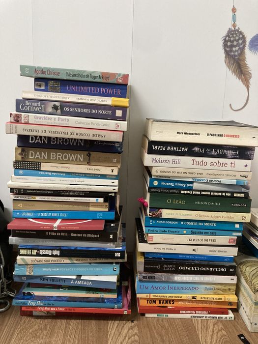 Romances / Policiais / Economia / Desenvolvimento Pessoal