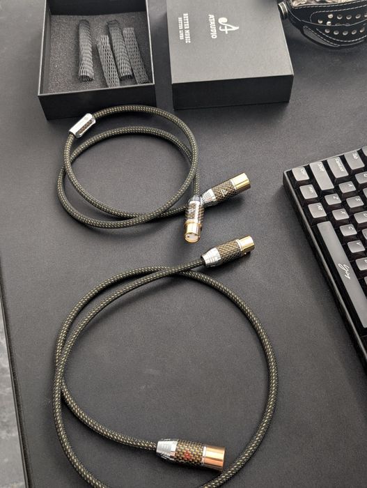 ATAUDIO XLR balance cable 1m x2 male/female