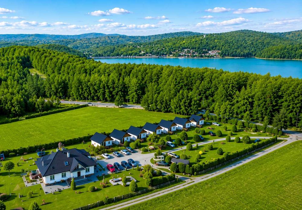 Klimatyzowane Domki nad Soliną  Polańczyk Bieszczady Solina