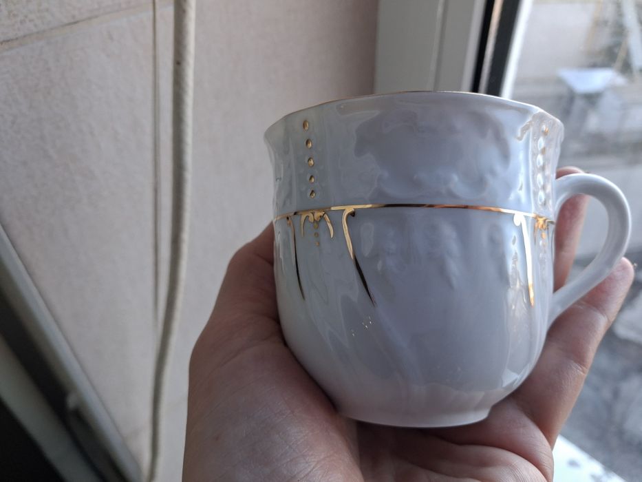 Набор чашек, Чехия. 160 г.