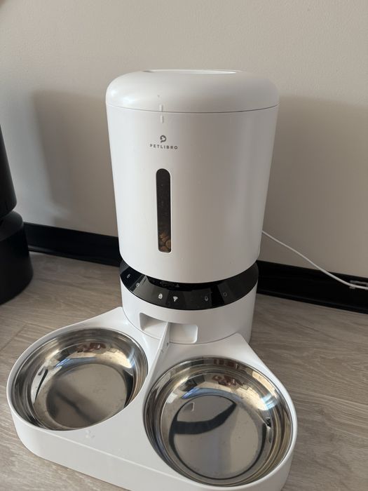 Автогодівниця Petlibro Granary Dual Food Tray 5 л Біла