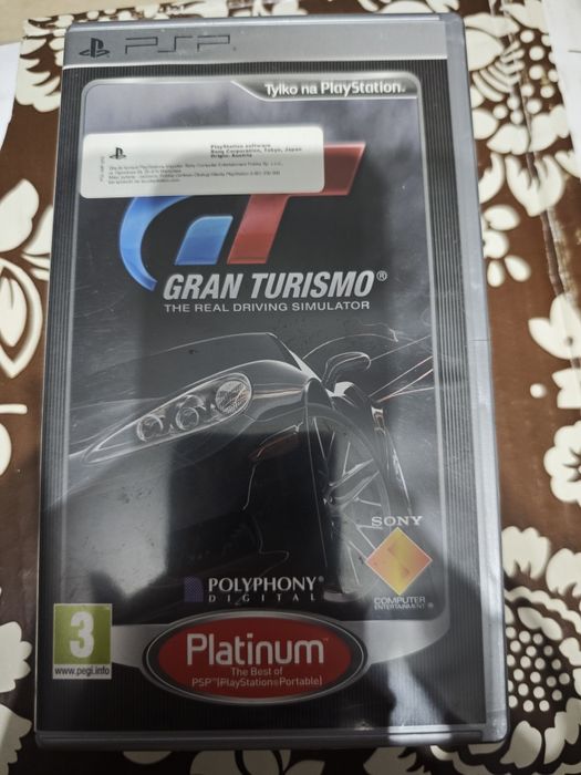 Gra GT Gran Turismo na PSP