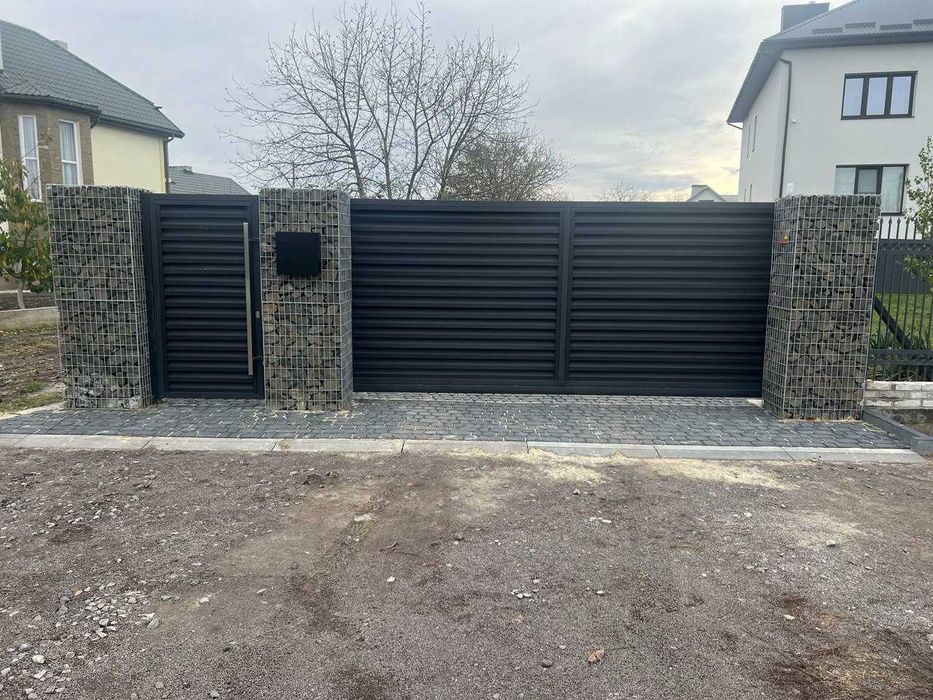 Продам ворота відкатні ворота зашивка 