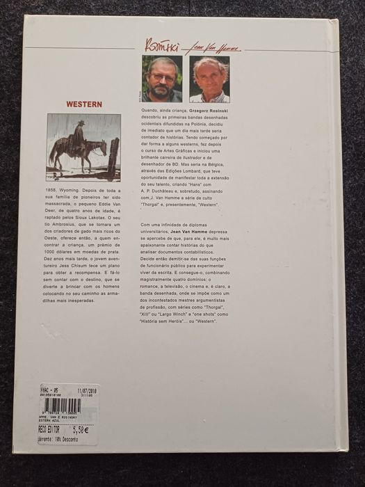 Livro com o título Western