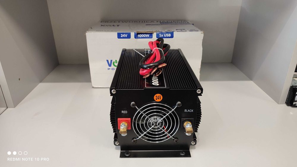 Przetwornica 24>230V VOLT IPS-4000/24 4000/2000W EM-AUDIO WYPRZEDAŻ