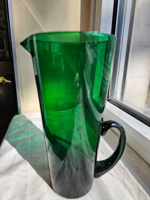 Dzban zielony nowoczesny design lata 80-te