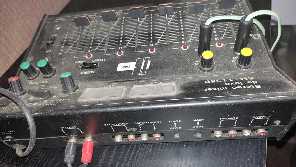 mesa de mistura vintage