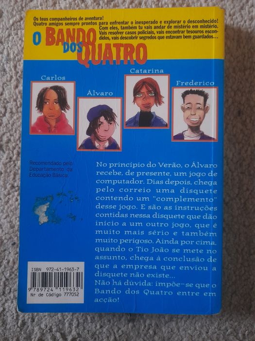 Livro "O bando dos quatro"