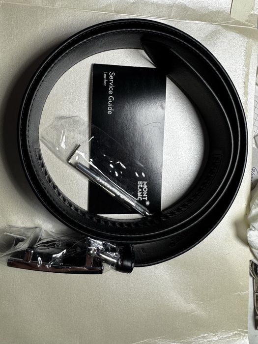 Cinto Montblanc preto