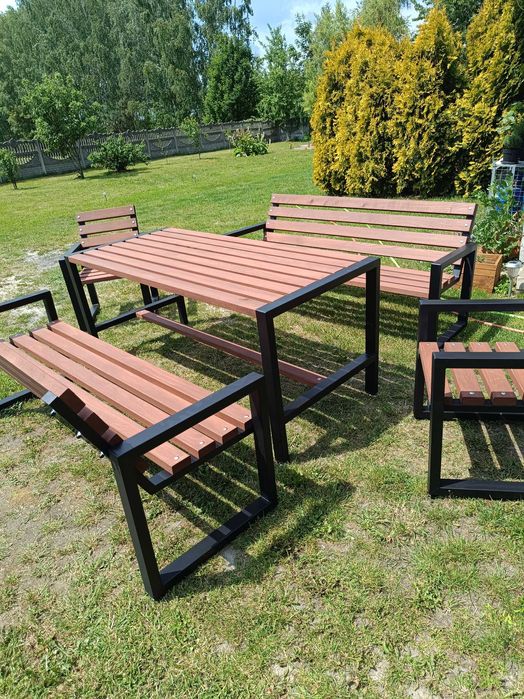Meble ogrodowe Styl Loft 180 cm