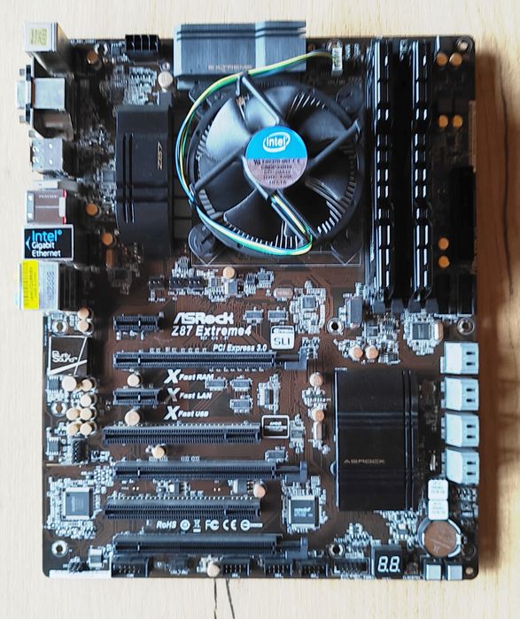 Płyta główna ASRock Z87 Extreme 4 + i7 4770K