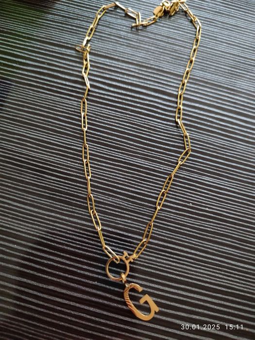 Łańcuszek literka G
