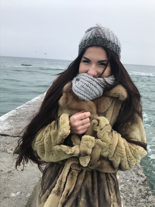 Шуба норкова / норка + соболь вотор