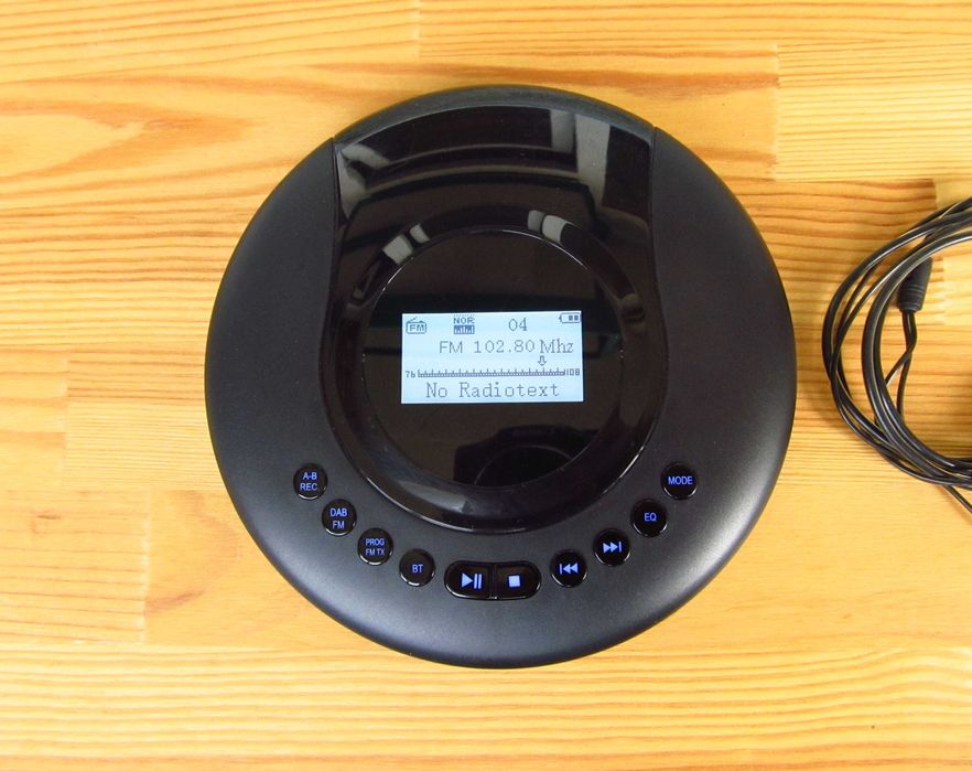 CD/МР3 медиаплеер RoHS CD523B Bluetooth FM DAB, 2000 мАч