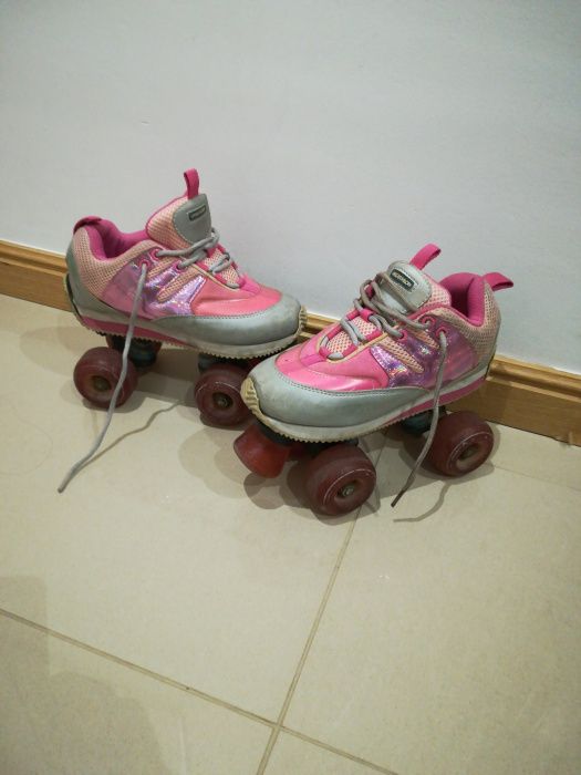 Conjunto patins Menina