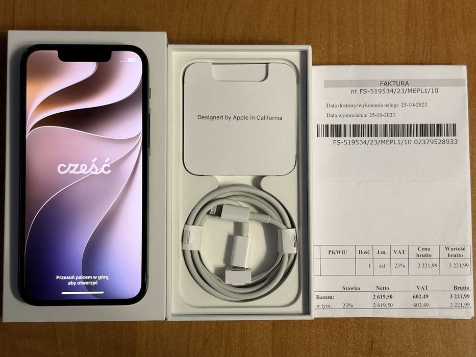 iPhone 13 Mini 128 GB Midnight, kondycja baterii 86%