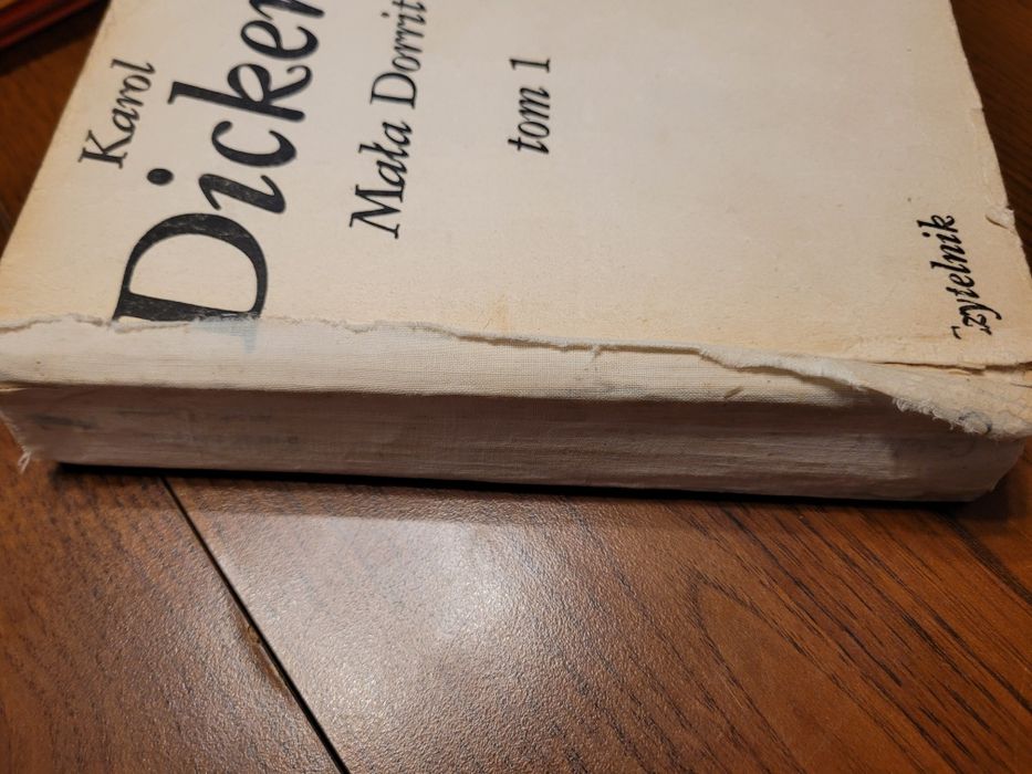 Karol Dickens "Mała Dorrit" tom 1 ubóstwo