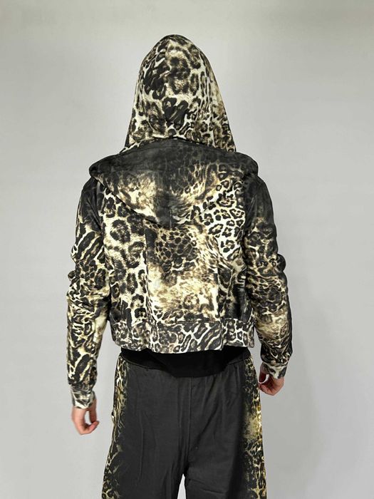 Худі Ksubi Mowalola Trakpant Black Cheetah hoodie зипка кофта худи зіп