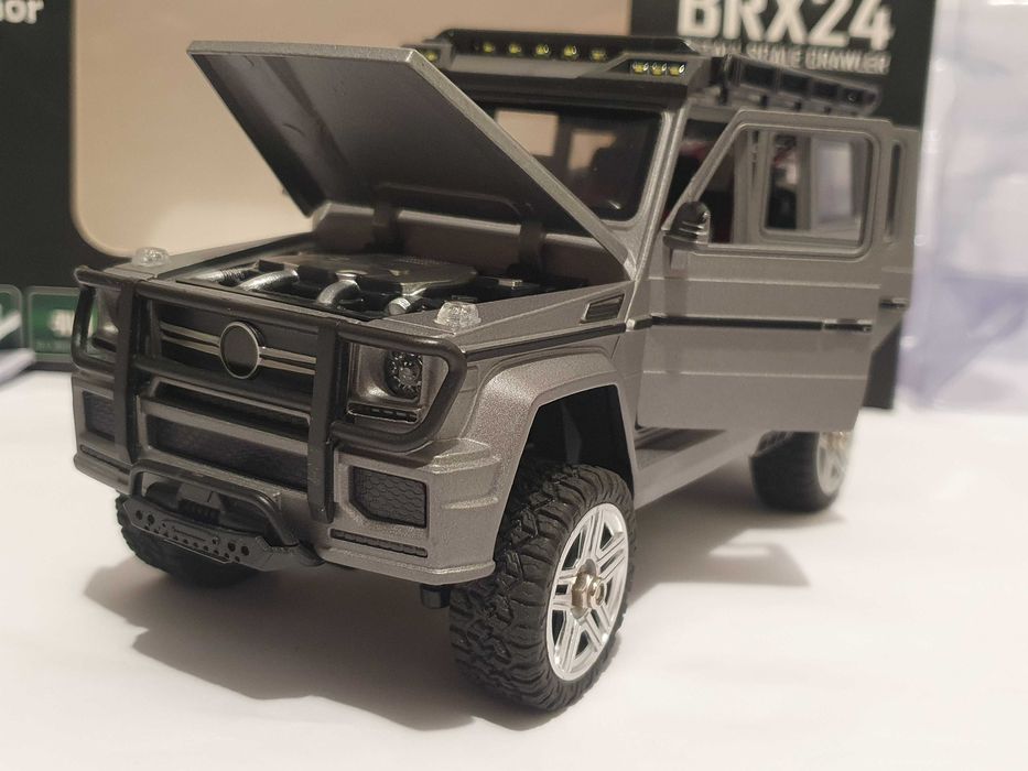 Samochod zdalnie sterowany AMEWI BRX 24 Mercedes G skala 1/24 metalowy