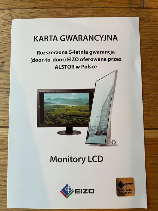 EIZO ColorEdge CS2420 stan idealny, przepracowane 494 GWARANCJA!