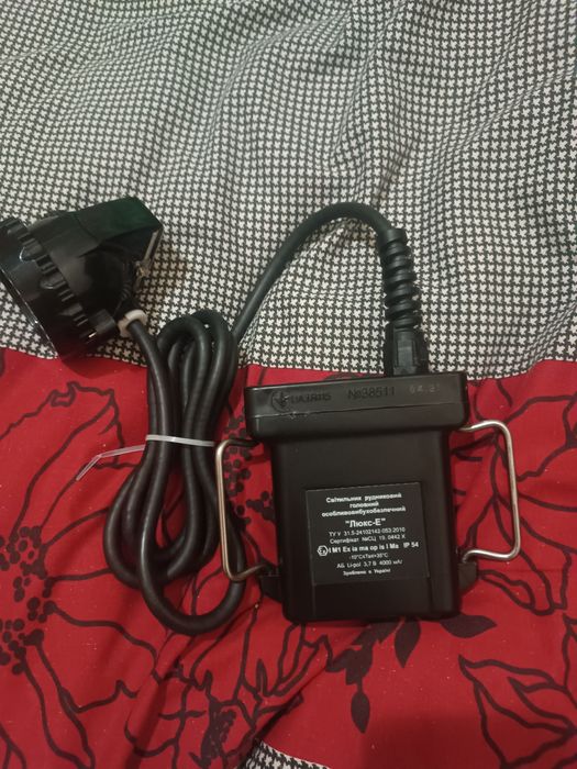 Шахтерский фонарь ,с аккумулятором,новый.800грн