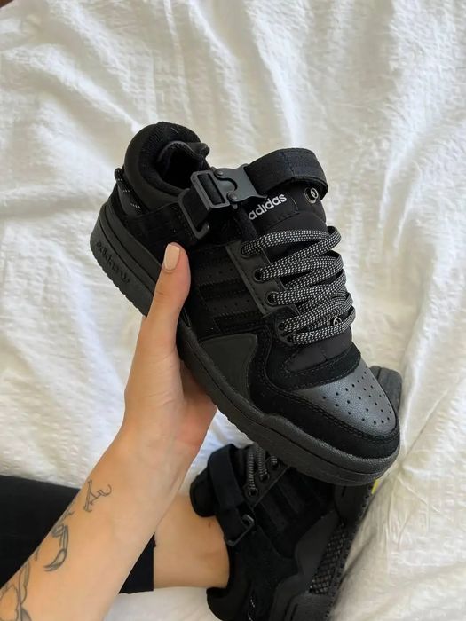 Чоловічі кросівки Adidas Forum low x Bad Bunny Black