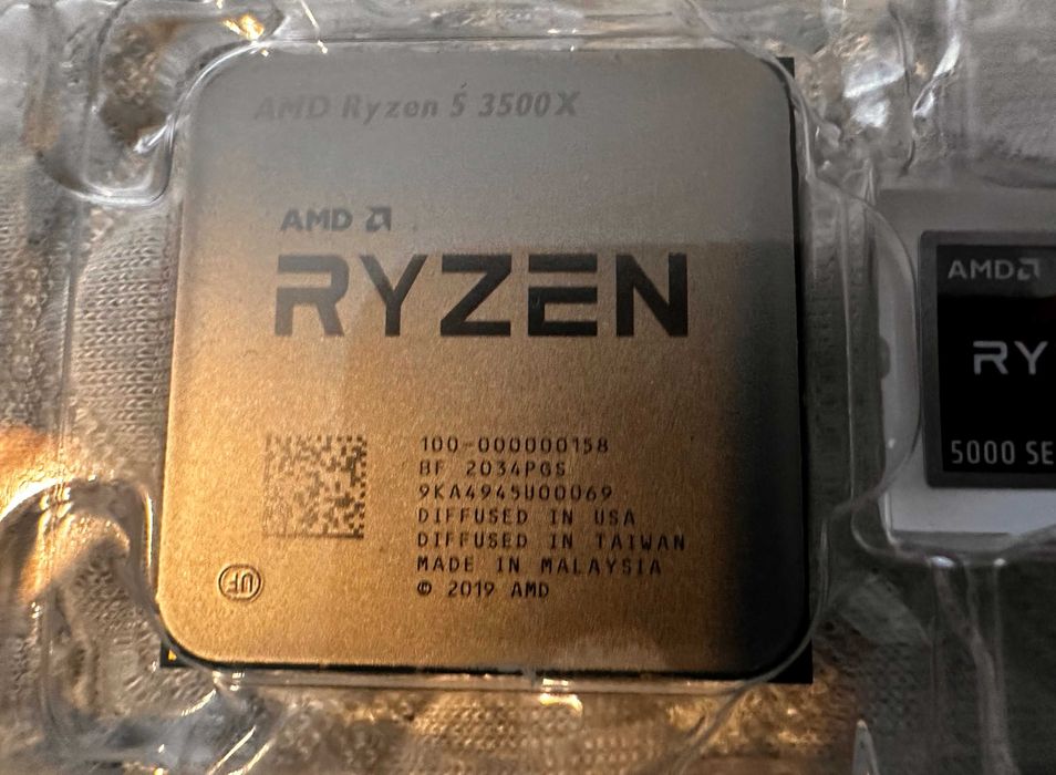 Procesor AMD Ryzen 5 3500X + Chłodzenie.