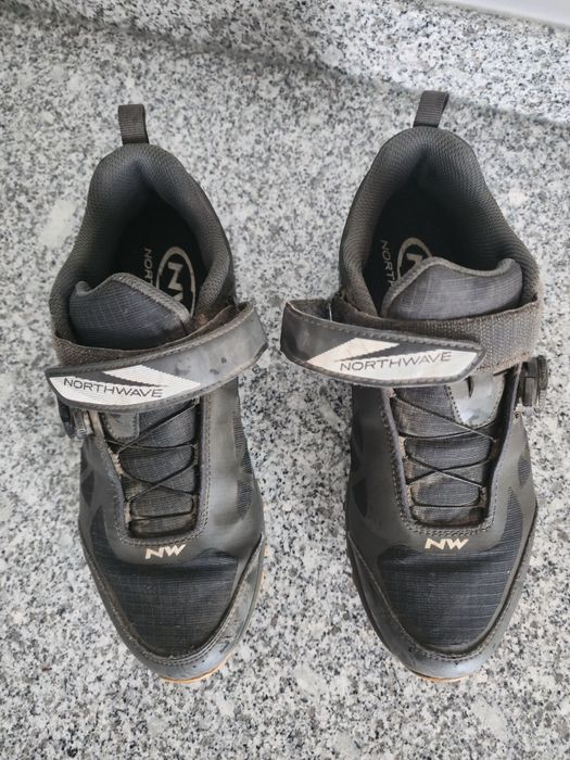 Sapatilhas ciclismo NW corsair plataforma/encaixe 42