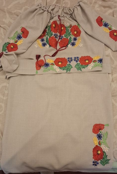 Платья вишите  вишиванка льон